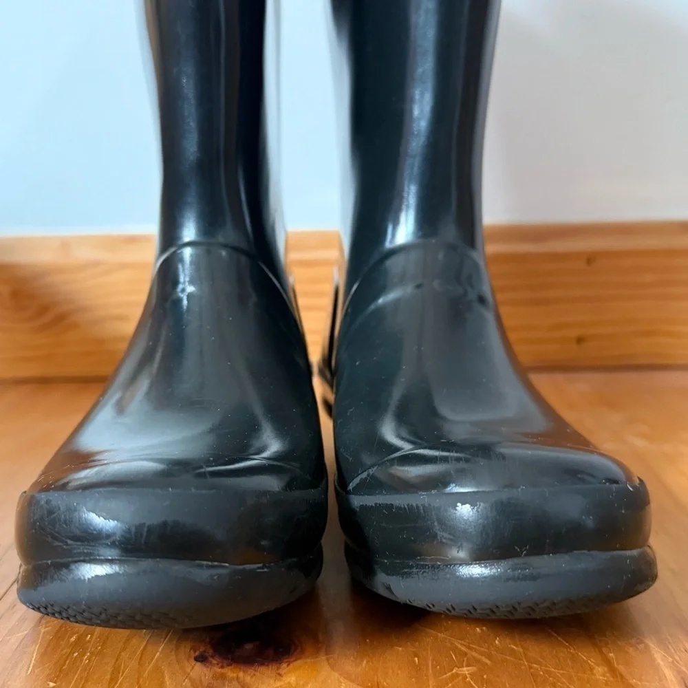 Hunter Big Kids Original Gloss Rain Boots | Size 3